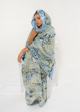 Load image into Gallery viewer, Ismahan Blue Baati Set