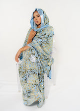 Load image into Gallery viewer, Ismahan Blue Baati Set