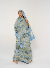 Load image into Gallery viewer, Ismahan Blue Baati Set