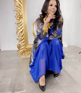 Royal Blue Couture Dirac